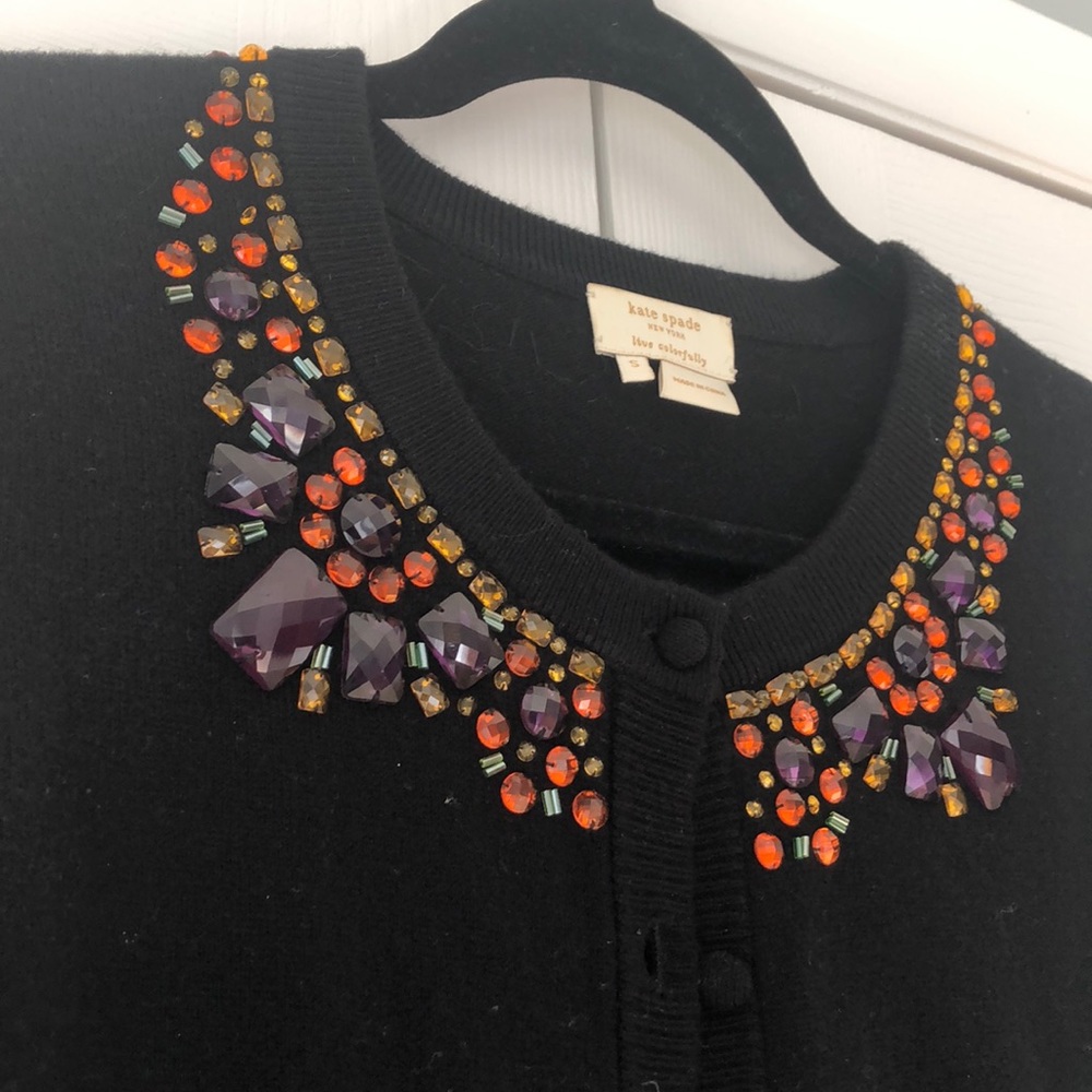 Classic Kate Spade Wool Cardigan